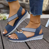 Zefira | Open Toe Flatform Sandals