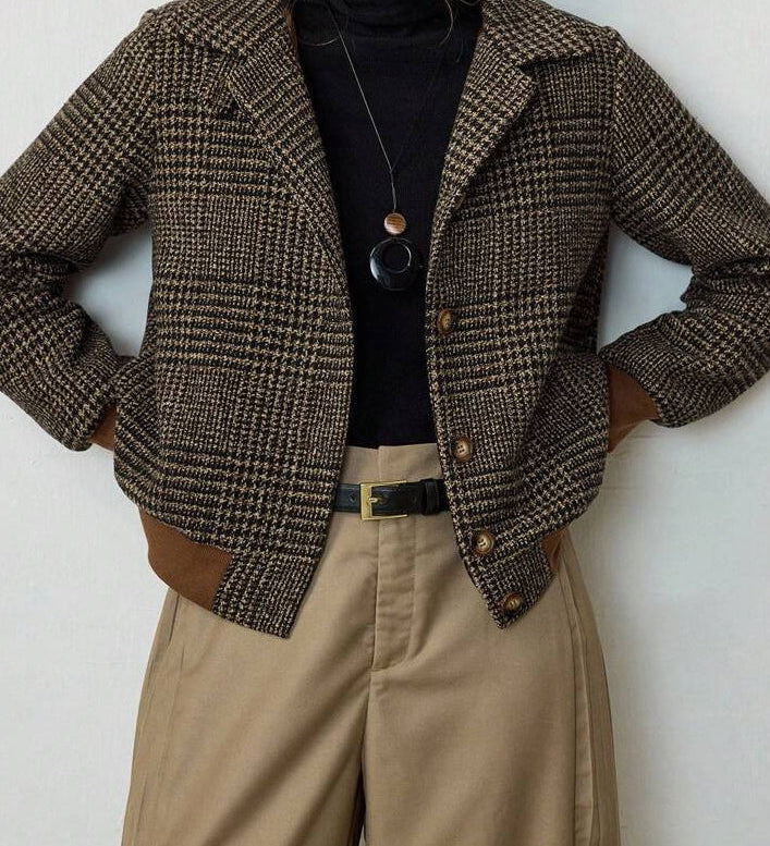 Eline | Woven Double Breasted Coat