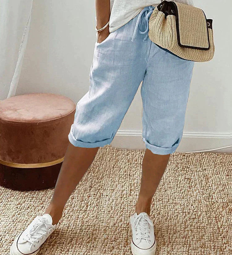 Claire - Cotton Shorts for Women
