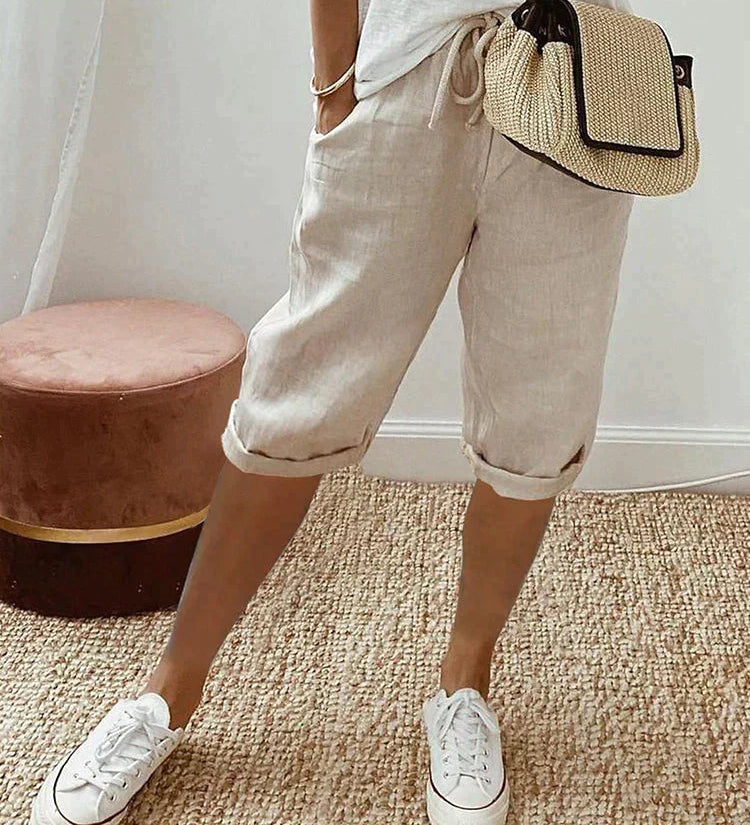 Selma | Cotton Comfort Shorts – Flattering fit. Effortless everyday style.