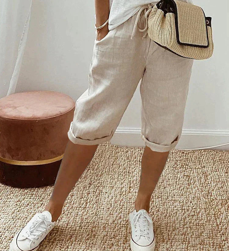 Claire - Cotton Shorts for Women