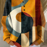 Amelia - Geometric Pattern Top
