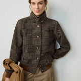 Eline | Woven Double Breasted Coat