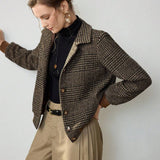 Eline | Woven Double Breasted Coat
