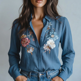 Floral Boho Chic Women's Blouse