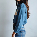 Floral Boho Chic Women's Blouse