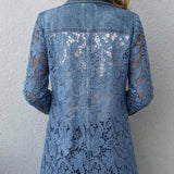 Alicia | American with Floral Lace