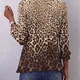 Nazareth | Leopard Print Jacket with Ruffles