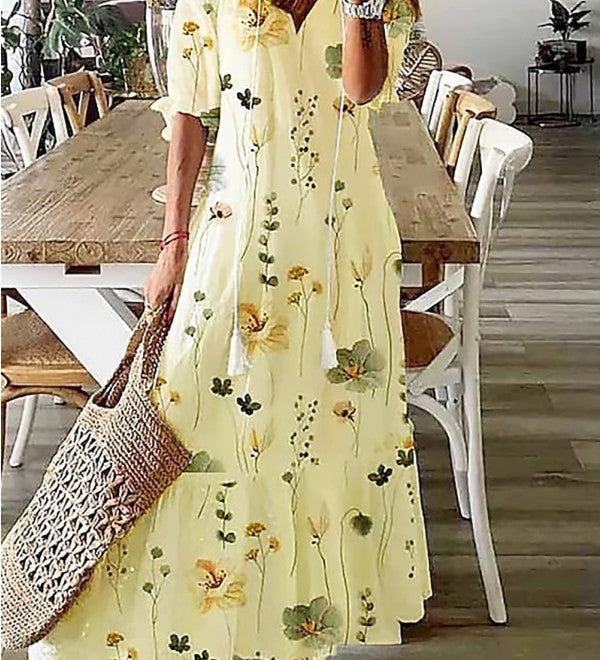 Chanty | Effortless Floral Maxi