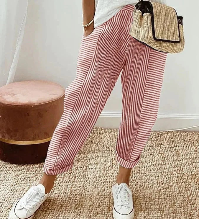 Lily - Striped Lily Pants