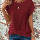 Sophie - The Sweetheart Round Neck T-Shirt