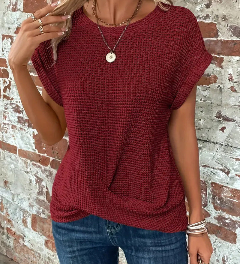 Sophie - The Sweetheart Round Neck T-Shirt
