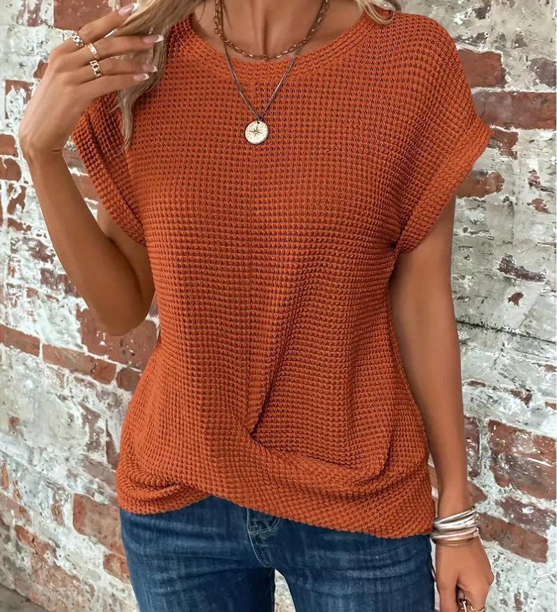 Sophie - The Sweetheart Round Neck T-Shirt
