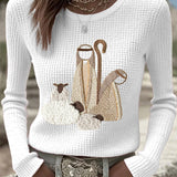Women's Christmas Jesus Nativity Tops