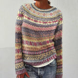 Keira | Multicolour Nordic Knit Jumper