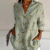 Maia | Floral Summer Blouse