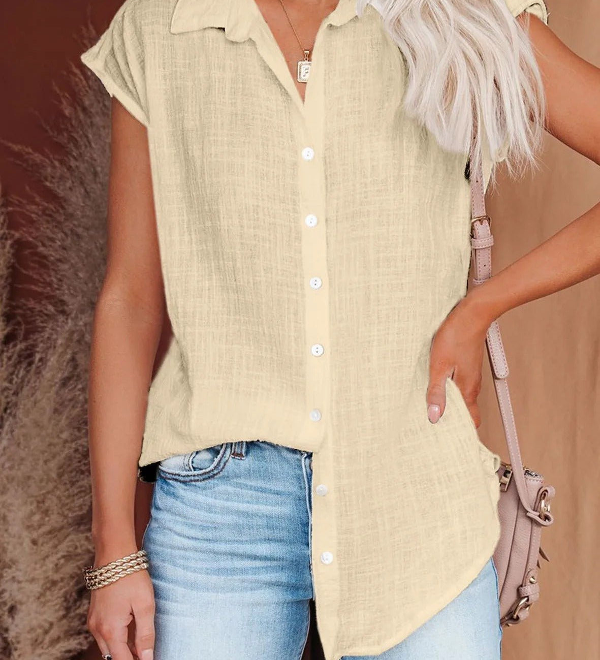 Leonie | Relaxed Summer Blouse
