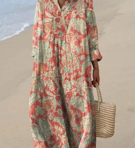 Elin - Vintage Floral Dress